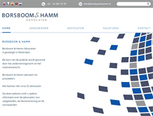 Tablet Screenshot of borsboomhamm.nl